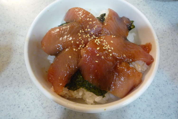 漬けマグロやマグロ丼のタレ レシピ 作り方 By ちゃたまり クックパッド 簡単おいしいみんなのレシピが361万品