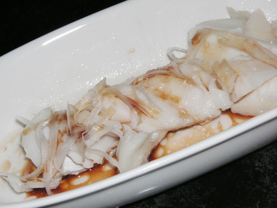 簡単シンプルが美味しい　鱈のオイルがけの画像