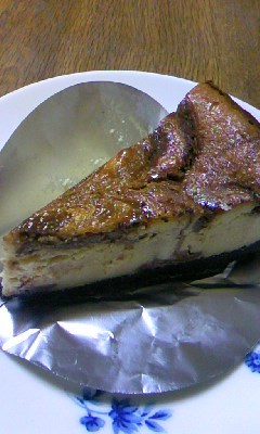 チョコバナナチーズケーキの画像