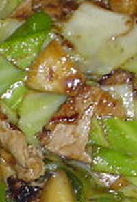 本格的広東料理！　パイナップル入りの回鍋肉