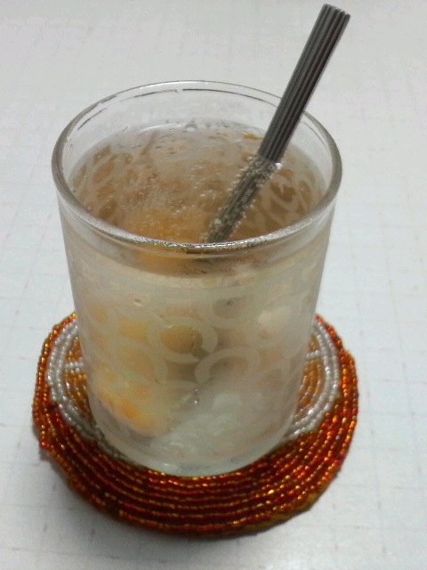 カフェの味♡パイナップルのお酢ドリンクの画像