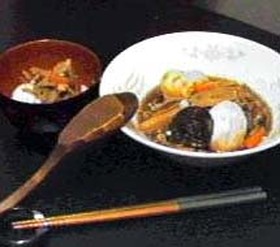 豚角と根菜のこってり煮込み