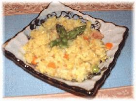 玄米カレーピラフ