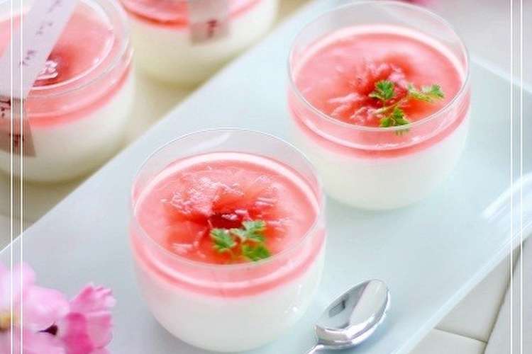 桜 香味 ヨーグルトみるくプリン レシピ 作り方 By Ko Ko クックパッド 簡単おいしいみんなのレシピが352万品