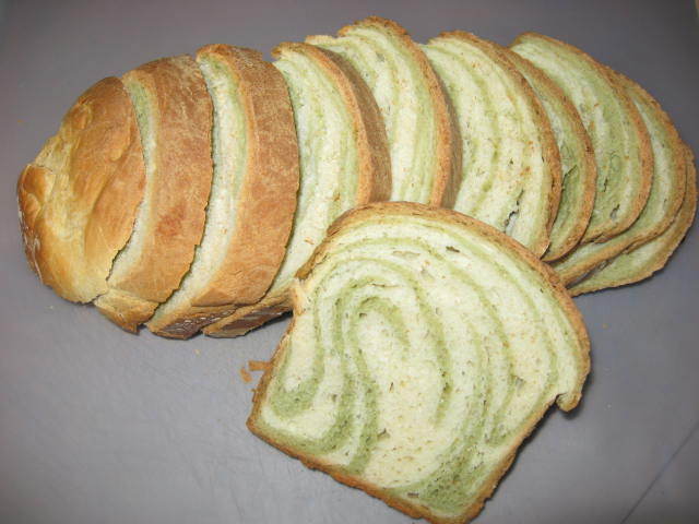 青汁食パンの画像