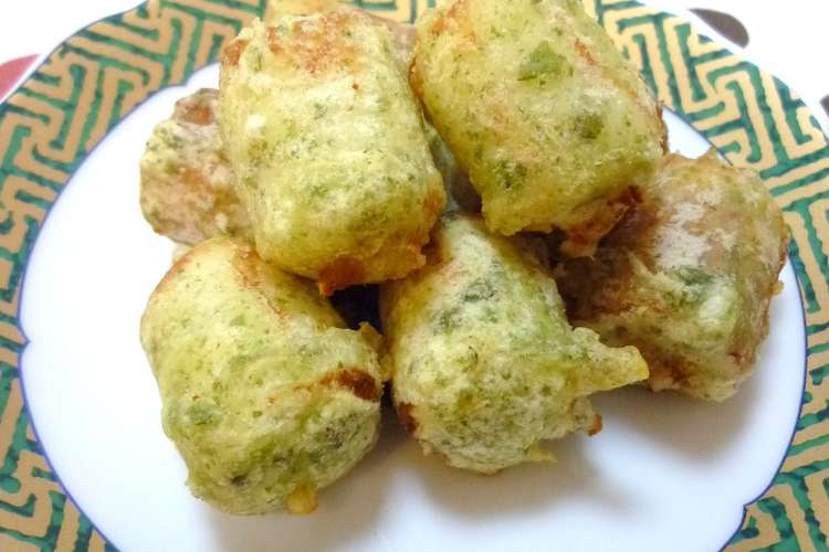 チーズｉｎちくわの磯辺揚げ レシピ 作り方 By えるえる２８６ クックパッド 簡単おいしいみんなのレシピが356万品