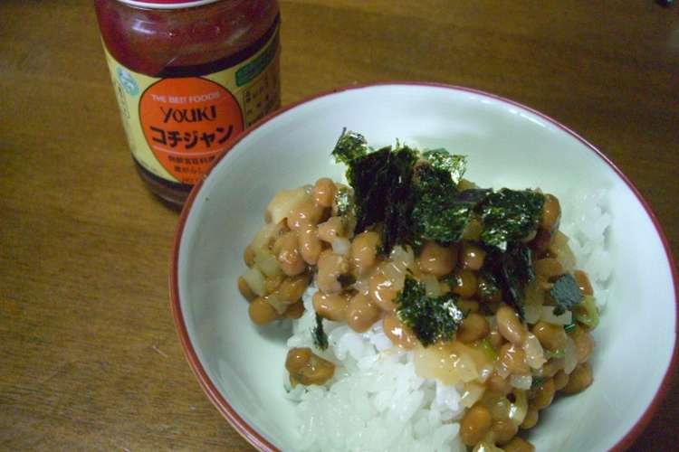 おこうこ入り納豆ご飯 レシピ 作り方 By あらおば クックパッド 簡単おいしいみんなのレシピが351万品