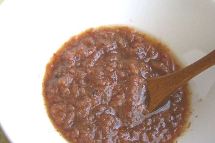 ノンオイル 鰹梅ドレッシング レシピ 作り方 By せいこ丸 クックパッド