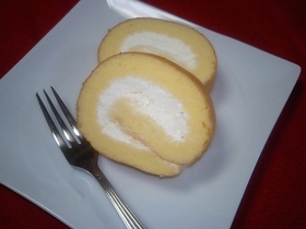 しゅわっ~な口どけ♪ロールケーキ♡