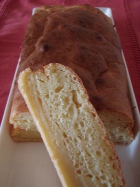 もちもちの豆腐ケーキ