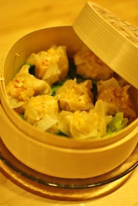 お豆腐とエビのヘルシーシュウマイの画像