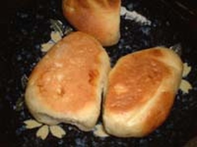 基本のパン生地で作ったバリエーションパン甘い編の写真