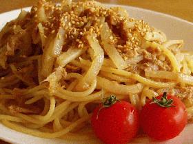 大根・ツナの和風ぅ~なパスタ♪yuchokiのランチ♪