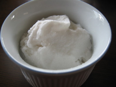 ココナツミルクアイスの写真