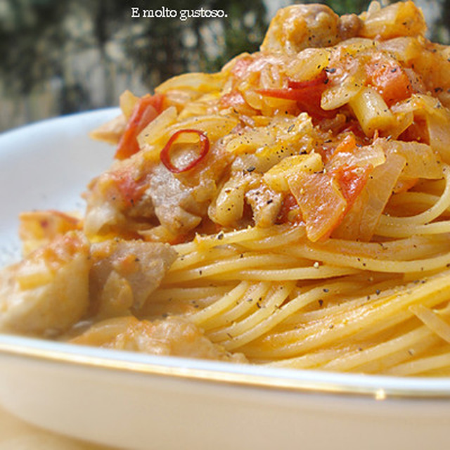 簡単 お店の本格トマトクリームパスタ レシピ 作り方 By Ai クックパッド 簡単おいしいみんなのレシピが366万品