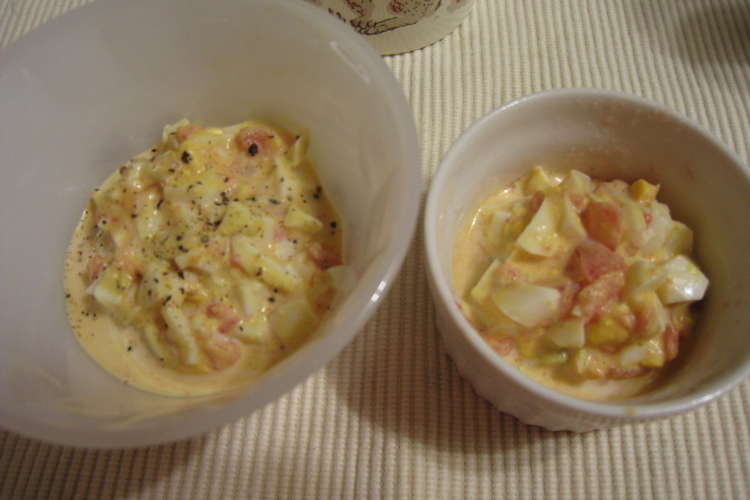 離乳食 後期 トマト卵サラダ レシピ 作り方 By Yunatanママ クックパッド 簡単おいしいみんなのレシピが360万品