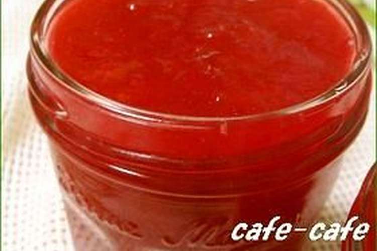 魅惑のレッドカラープラム すもも ジャム レシピ 作り方 By Cafe Cafe クックパッド 簡単おいしいみんなのレシピが352万品