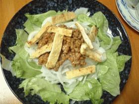春です!新玉ねぎの納豆サラダ♪
