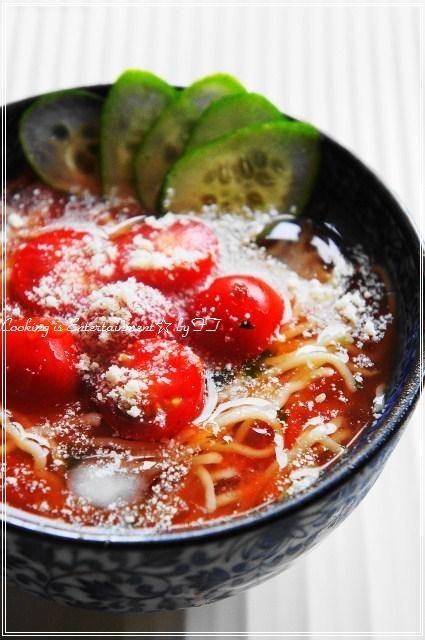 太陽のトマト麺...♡らーめん/つけ麺の画像