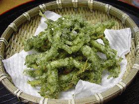 さきいかの磯部揚げ。