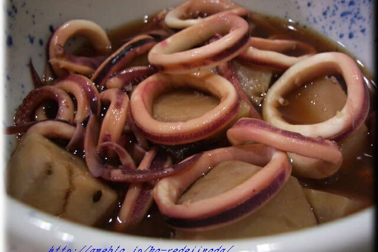 里芋とイカの煮物 レシピ 作り方 By モカ彦 クックパッド 簡単おいしいみんなのレシピが349万品