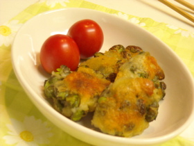 ☆ふんわり♬枝豆ポテト焼き☆