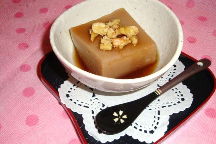 もっちりなくるみ豆腐 レシピ 作り方 By Kiri19 クックパッド 簡単おいしいみんなのレシピが360万品