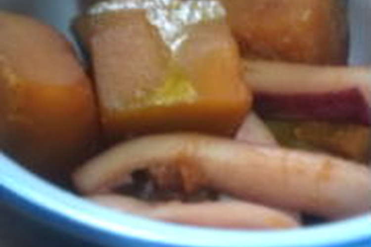 イカと南瓜の煮物 レシピ 作り方 By ハッピーエルモ クックパッド 簡単おいしいみんなのレシピが350万品