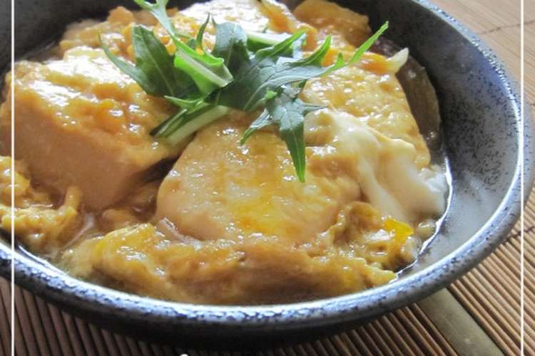 甘辛豆腐の卵とじ レシピ 作り方 By えみんちゅ クックパッド 簡単おいしいみんなのレシピが351万品