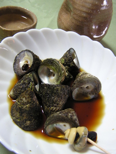 ニナ貝（しったか、バテイラ、つぶ貝）煮付の写真