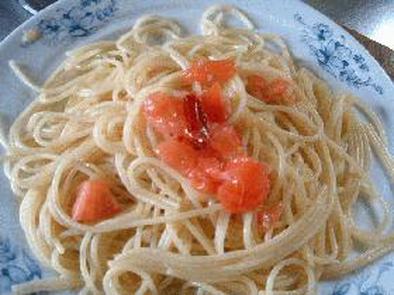 トマトのペペロンチーノ(ポモドーロ)の写真