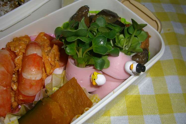 魚肉ソーセージで かいわれの花束 レシピ 作り方 By Emakatu クックパッド 簡単おいしいみんなのレシピが358万品