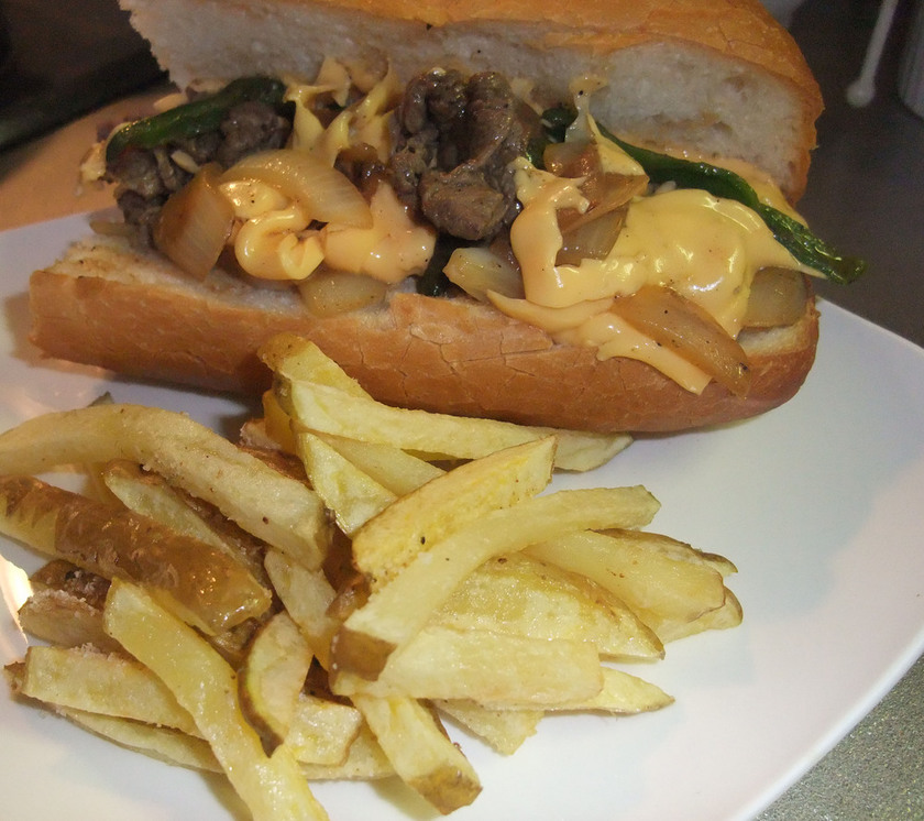 フィリーチーズステーキのベイクドポテトのレシピ