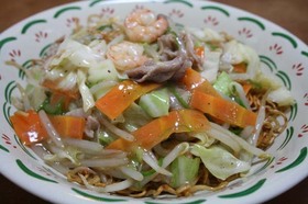 こだわりの あんかけ焼きそば