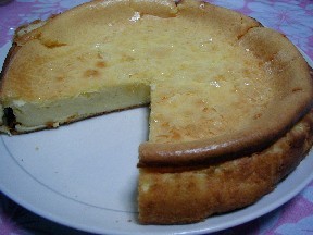 チーズケーキ（ミキサーで）の画像