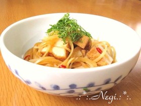 ∮ 厚揚げの南蛮漬けღ青じそ風味 ∮