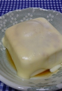 ヘルシー☆レンジでチーズ温豆腐