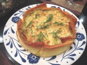 簡単キャべコーンキッシュ