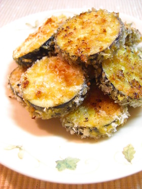 ✿なすのコンソメパン粉焼き✿