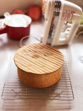 ふんわりしっとりスポンジケーキ