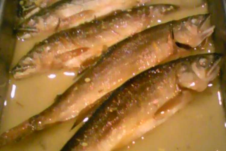 鮎の風干しタランゴンマスタードマリネ レシピ 作り方 By 自然児 ｈａｌ クックパッド