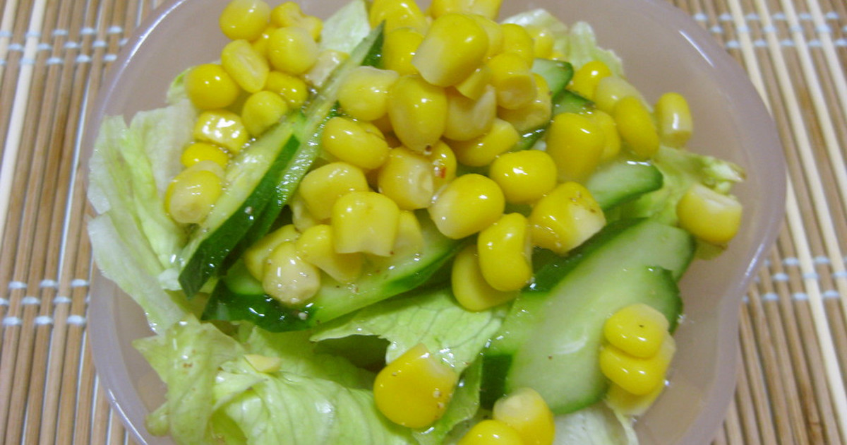 キュウリのライタサラダのレシピ