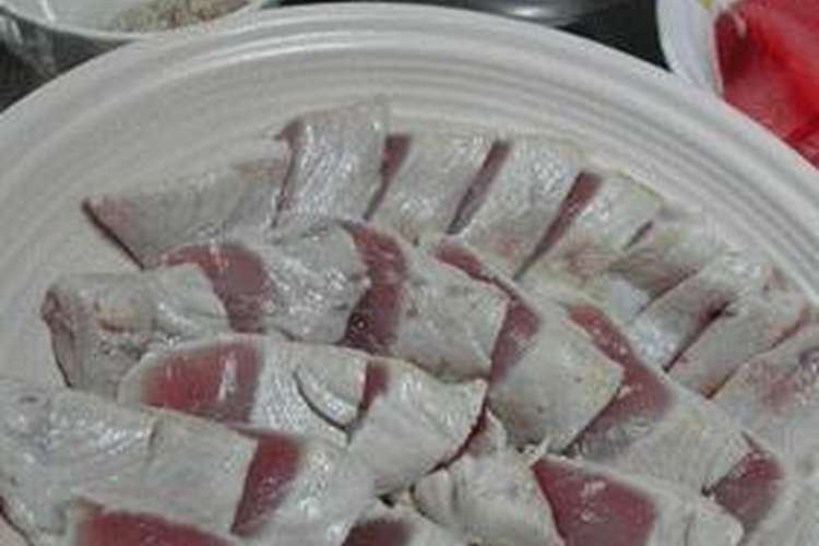 メジ鮪のタタキ レシピ 作り方 By Comet クックパッド 簡単おいしいみんなのレシピが356万品