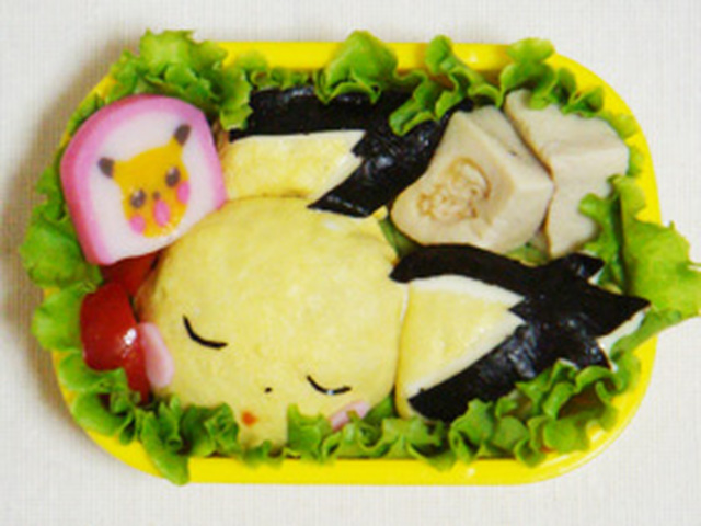 ギザみみピチューのオムライス キャラ弁 レシピ 作り方 By かとうしえる クックパッド 簡単おいしいみんなのレシピが351万品