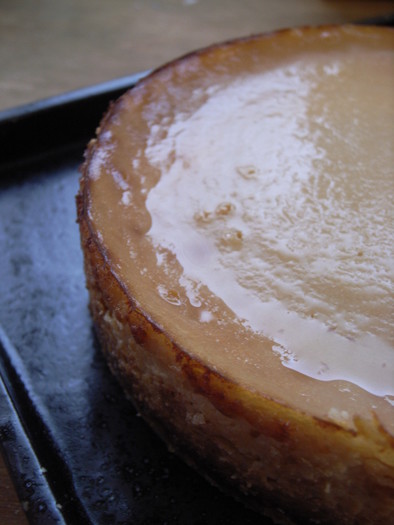 マクロビスイーツの定番☀豆腐チーズケーキの写真