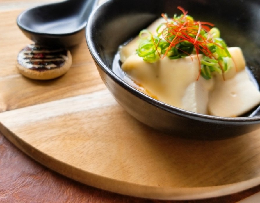とろ～りチーズ焼き肉味の温豆腐の画像