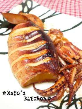 ✿超簡単✿屋台風~イカ焼き~