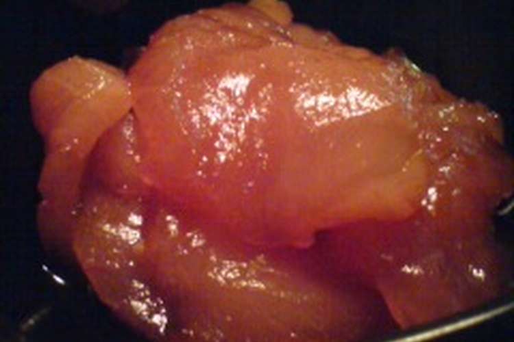 濃厚漬けびんちょうマグロを食べよ レシピ 作り方 By ヤンくん クックパッド 簡単おいしいみんなのレシピが363万品