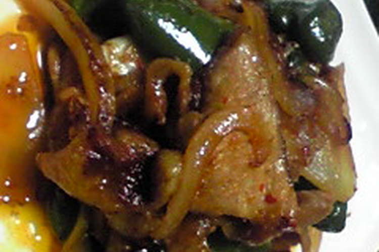 豚肉とピーマンの豆板醤炒め レシピ 作り方 By Linちゅｯ クックパッド 簡単おいしいみんなのレシピが375万品