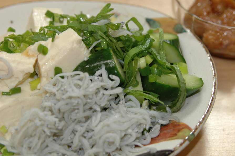 梅しょうゆ☆夏においしいサラダの提案の画像